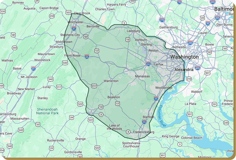 service area map of northern virginia